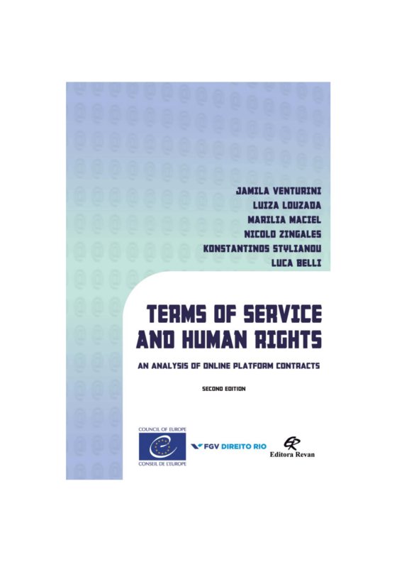 Book Terms of Service and Human Rights: an Analysis of Online Platform Contracts